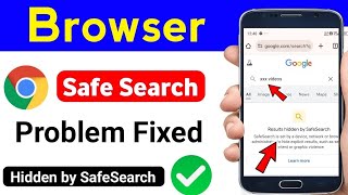 Google Safe search problem salution  How to solve safe serch problem on google chrome browser [upl. by Delilah]