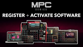 Akai Pro MPC Series  Install amp Activate MPC 2 Software amp Drivers [upl. by Ahseit]