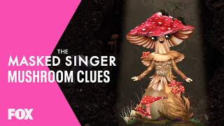 The Clues Mushroom  Season 4 Ep 5  THE MASKED SINGER [upl. by Auqenat]