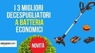 I 3 migliori decespugliatori a batteria economici [upl. by Adli781]