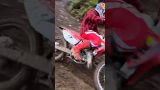 Drifting on a 2002 CR125 [upl. by Kresic]