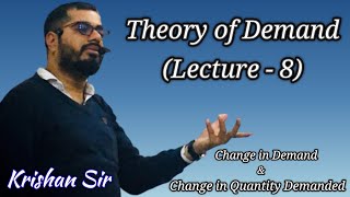 Theory of Demand  Lecture 8  CA Foundation  11th Class  BCom  BA  BBA [upl. by Bobbie]