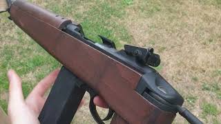 WW2 Airsoft M1A1 Carbine  King Arms [upl. by Aihtela459]