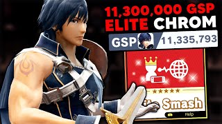 This is what an 11300000 GSP Chrom looks like in Elite Smash [upl. by Lemcke]