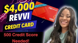 4000 Revvi Credit Card Available for 500 Credit ScoreInstant Approval [upl. by Giacopo]