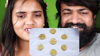 Tried Internet Viral lemon candy 😍  How to make lemon candy  Ghar par Candy kaise bananye viral [upl. by Nomar983]