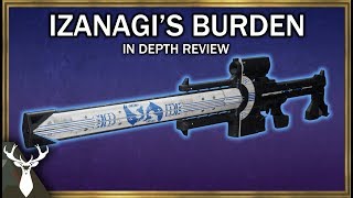 Destiny 2  Izanagis Burden  In Depth Review Exotic Kinetic Sniper Rifle [upl. by Ydualc]