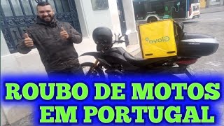 ROUBO DE MOTOS EM PORTUGAL [upl. by Aivatnwahs]