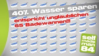 40  Wasser sparen  So gehts  selfmademan84 [upl. by Tressia]