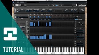 The arpeggiator  New Features in Retrologue 2 [upl. by Trebleht]
