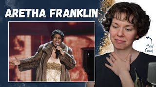 Vocal Coach Reacts to ARETHA FRANKLIN  You Make Me Feel Like A Natural Woman LIVE [upl. by Sethi]