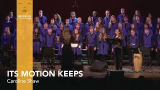 Brooklyn Youth Chorus sings quotIts Motion Keepsquot by Caroline Shaw [upl. by Buyers716]