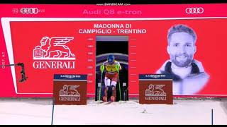 Marco Schwarz gewinnt Slalom in Madonna di Campiglio 2023 ORF [upl. by Lletram]