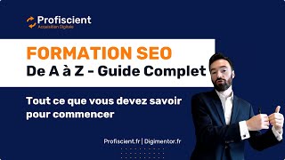 Formation SEO Gratuite de A à Z  Stratégie SEO SEO sur site SEO hors site outils et [upl. by Hawger]