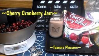 Cherry Cranberry Jam [upl. by Leimad]