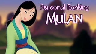 Personal Ranking Mulan [upl. by Lecroy]