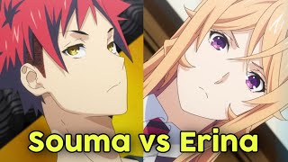 Souma vs Erina  Shokugeki no Soma 5° temporada Gou no Sara  Episódio 12 [upl. by Marr241]