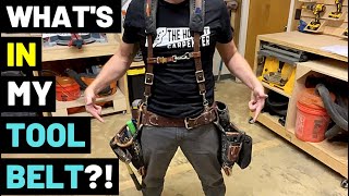 What Should You Carry In Your TOOL BELT These Are The Best Tools For Carpentry  Construction [upl. by Gelman412]