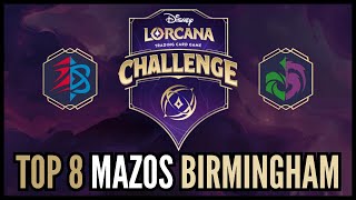 Análisis Top 8 Mazos DLC Birmingham  Lorcana en Español [upl. by Zarihs55]