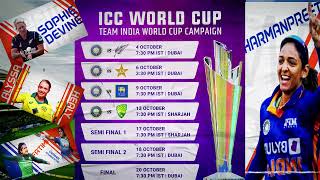 ICC Womens T20WorldCup 2024  October 4 to 20  LIVE on DD Sports 📺 DD Free Dish [upl. by Glynis]