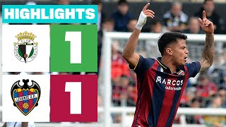 Resumen de Burgos CF vs Levante UD 11 [upl. by Ahsilrak]