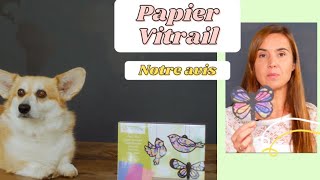 PAPIER VITRAIL Dès 6 ans Jeu  Loisirs créatif le Bricolage qui décore ta chambre [upl. by Walker]