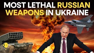 RussiaUkraine war LIVE Most deadly weapons in use by Russias military in Ukraine  WION LIVE [upl. by Adnola]