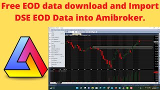 Free EOD Stock data downloade for Amibroker and Import DSE EOD Data into Amibroker [upl. by Akiam]