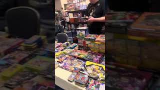 Best Flippin Card Show Highlights‼️ Invested In Fusion Strike Booster Box🔥🔥 [upl. by Nobell3]