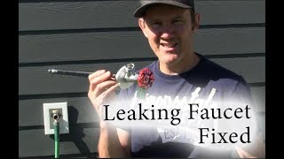 How to repairreplace an outdoor frostfree faucet [upl. by Belen]