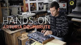 Arturia DrumBrute HandsOn Feature Overview with Mad Zach [upl. by Frazer400]