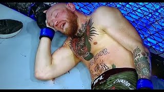 Conor McGregor Gets Knocked Out By Dustin Poirier ᴴᴰ [upl. by Aicilas]