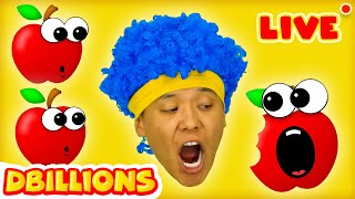 LIVE  D Billions Top Songs for Kids  123 Song Draw Me ABC HipHop Party [upl. by Iamhaj37]