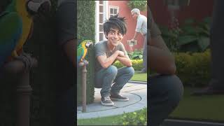 The Parrot Prank Mischief Takes Flight animation funnystoriesvideos [upl. by Betti]