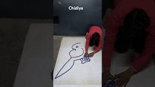 Chidiya drawing youtubeshorts salmanart786 shots viral trending [upl. by Whittemore]