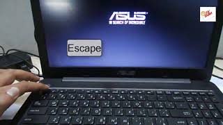 How  ASUS Laptop BOOT Menu Bios Settings  Secure BOOT  Boot from USB  DVD Room [upl. by Alyce]