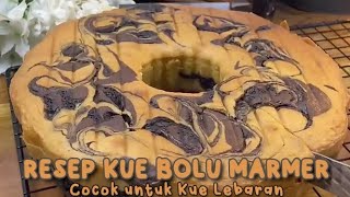 Resep Marmer Cake Enak dan Lembut terMudah terSimpel Anti Gagal [upl. by Susanetta]