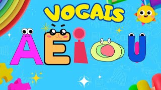 Vogais na Educação Infantil Aprendizado Divertido [upl. by Thebault483]