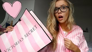 VICTORIA SECRET TRY ON HAUL  Daily Amie [upl. by Aniale252]