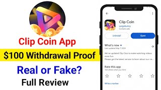 Clip Coin App Real or Fake  Clip Coin App Payment Proof  Clip Coin App Full Reality [upl. by Olivero]