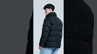 Пуховик FN короткий черный  Padding Jacket short black fn jacket sportstyle streetwear [upl. by Oicirbaf]