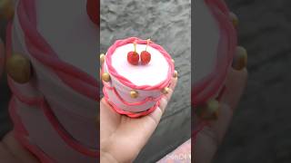 DIY cake box 🎂🌺 cake diy delicious [upl. by Viridissa80]