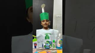 Ad Mad Show Dettol productsFancy Dress competition Dettol Boy Personal hygieneclass 1 [upl. by Dowski]