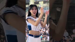 Fubon Angels 李皓禎 20240904 超強一擊🤔🤔🤔 李皓禎 이호정 fubonangels cheerleader [upl. by Josie]