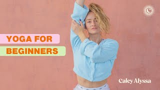 Yoga for Beginners  20 minute yoga class with Caley Alyssa [upl. by Stelmach]