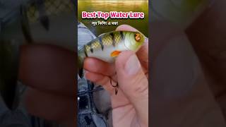 Best Lure Fishing video  Top water lure shorts short lurefishing [upl. by Pietje]