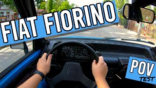 1992 FIAT FIORINO PICK UP  17 DIESEL  POV TEST DRIVE  01 [upl. by Yenruogis]