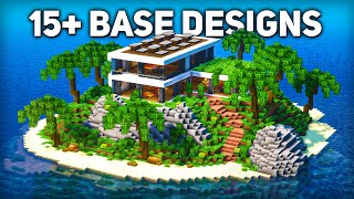 15 Base Designs for Survival Minecraft 119 [upl. by Eldridge]