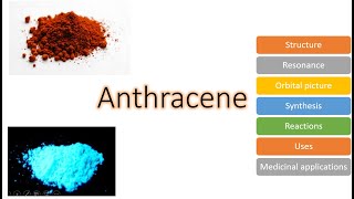 Anthracene Structure synthesis reactions and uses [upl. by Mairym865]