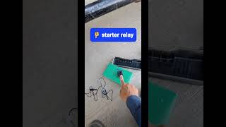 Isuzu NPR How to troubleshoot starter relay electrical line not start engine bad starter relay [upl. by Ahsel]